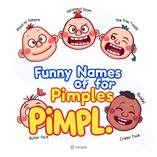 Funny Names for Pimples